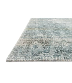 Loloi Rumi RUM-02 TEAL Area Rug 5 ft. 0 in. X 7 ft. 6 in. Rectangle