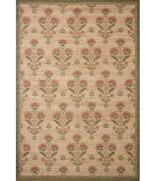 Chris Loves Julia x Loloi Rue Sage / Blush RUE-01 8ft.-6in. X 11ft.-6in. Rect. Rug