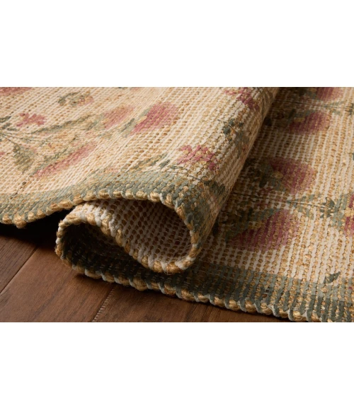 Chris Loves Julia x Loloi Rue Sage / Blush RUE-01 8ft.-6in. X 11ft.-6in. Rect. Rug