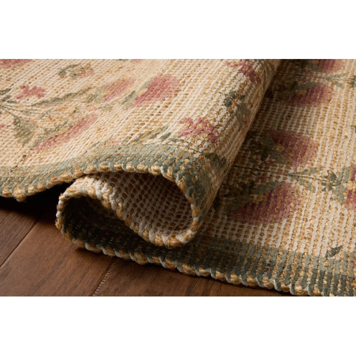 Chris Loves Julia x Loloi Rue Sage / Blush RUE-01 5ft. X 7ft.-6in. Rect. Rug