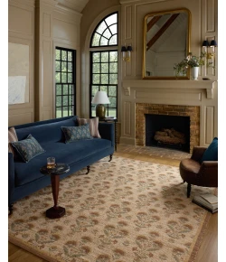 Chris Loves Julia x Loloi Rue Wheat / Sage RUE-01 8ft.-6in. X 11ft.-6in. Rect. Rug