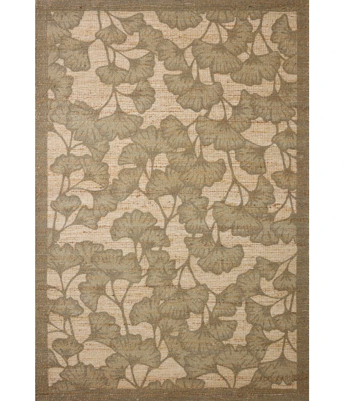 Chris Loves Julia x Loloi Rue Olive / Sage RUE-02 18in. X 18in. Sample Rect. Rug