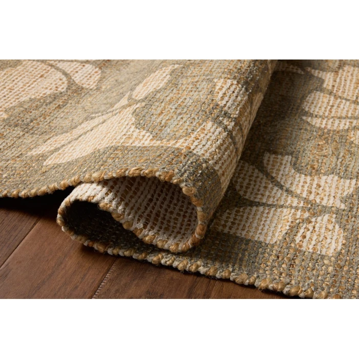 Chris Loves Julia x Loloi Rue Olive / Sage RUE-02 2ft.-3in. X 3ft.-9in. Rect. Rug