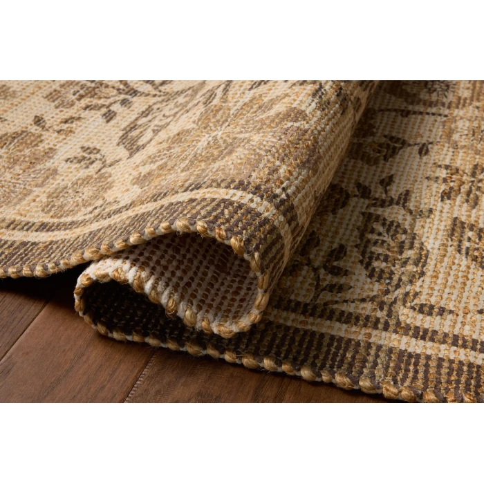 Chris Loves Julia x Loloi Rue Bark / Mocha RUE-03 7ft.-6in. X 9ft.-6in. Rect. Rug