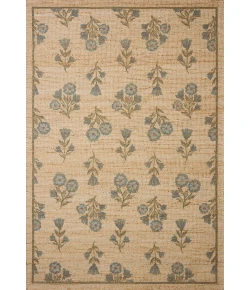 Chris Loves Julia x Loloi Rue Moss / Blue RUE-04 3ft.-6in. X 5ft.-6in. Rect. Rug