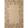 Chris Loves Julia x Loloi Rue Natural / Denim RUE-05 8ft.-6in. X 11ft.-6in. Rect. Rug