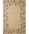 Chris Loves Julia x Loloi Rue Natural / Denim RUE-05 8ft.-6in. X 11ft.-6in. Rect. Rug