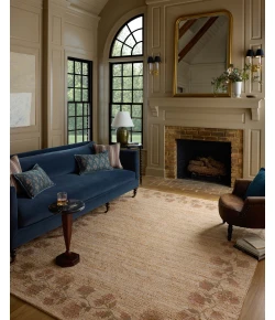 Chris Loves Julia x Loloi Rue Natural / Multi RUE-05 8ft.-6in. X 11ft.-6in. Rect. Rug