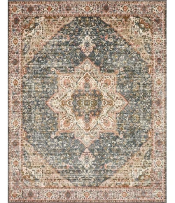 Loloi Saban SAB-01 BLUE / MULTI Area Rug 3 ft. 9 in. X 3 ft. 9 in. Round