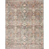Loloi Saban SAB-03 NAVY / RUST Area Rug 3 ft. 9 in. X 3 ft. 9 in. Round