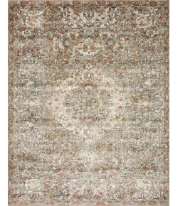 Loloi Saban SAB-07 STRAW / BEIGE Area Rug 3 ft. 9 in. X 3 ft. 9 in. Round