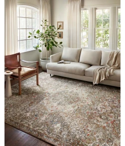 Loloi Saban SAB-07 STRAW / BEIGE Area Rug 3 ft. 9 in. X 3 ft. 9 in. Round