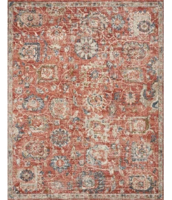 Loloi Saban SAB-08 RUST / MULTI Area Rug 18 in. X 18 in. Sample