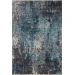 Loloi Samra SAM-06 black / Sky Area Rug 2 ft. 7 in. X 12 ft. 0 in. Rectangle