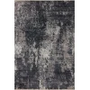 Loloi Samra SAM-06 black / Silver Area Rug 7 ft. 10 in. X 10 ft. Rectangle