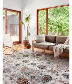 Loloi Samra SAM-08 Ivory / Multi Area Rug 7 ft. 10 in. X 10 ft. Rectangle