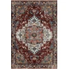 Loloi Samra SAM-10 Brick / Grey Area Rug 7 ft. 10 in. X 10 ft. Rectangle