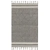 Loloi Sawyer SAW-01 Black Area Rug 3 ft. 6 in. X 5 ft. 6 in. Rectangle