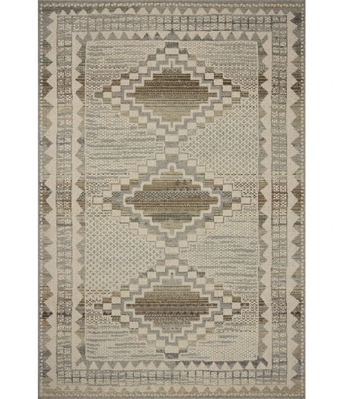 Loloi Saylor Ivory / Granite SAY-02 6ft.-3in. X 9ft.-2in. Rect. Rug
