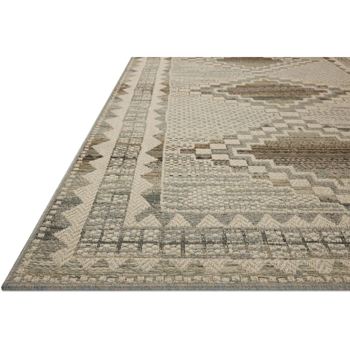 Loloi Saylor Ivory / Granite SAY-02 6ft.-3in. X 9ft.-2in. Rect. Rug