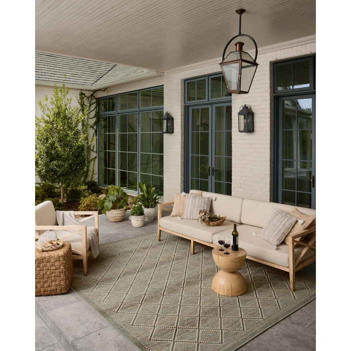 Loloi Saylor Stone / Ivory SAY-04 9ft.-2in. X 13ft. Rect. Rug