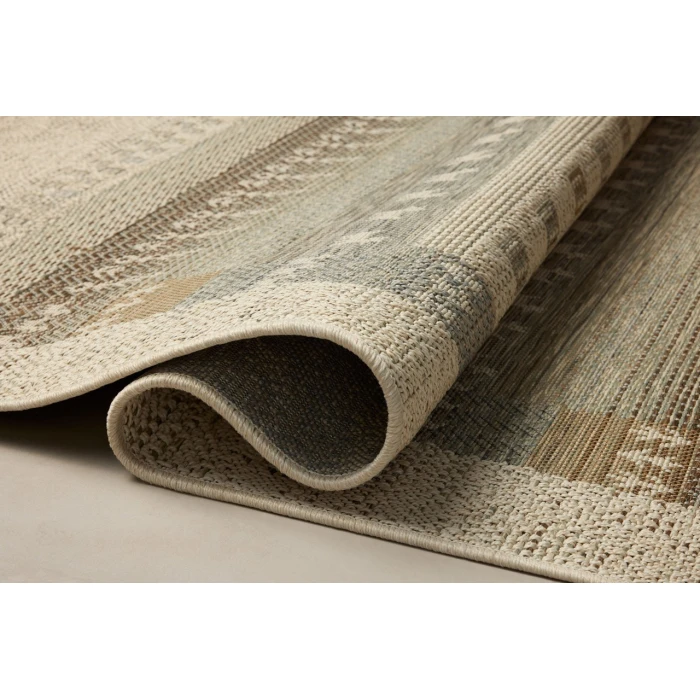 Loloi Saylor Ivory / Earth SAY-05 7ft.-6in. X 7ft.-6in. Round Rug