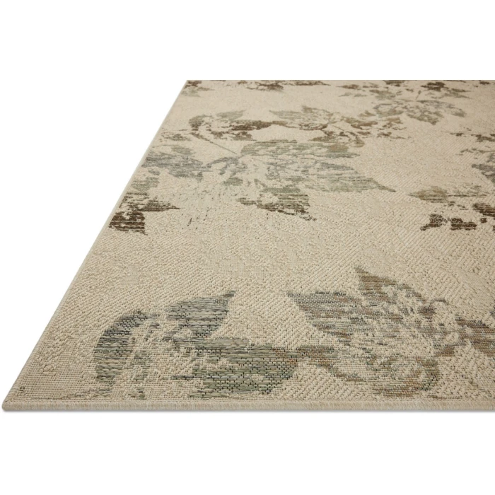 Loloi Saylor Ivory / Bark SAY-06 7ft.-6in. X 7ft.-6in. Round Rug