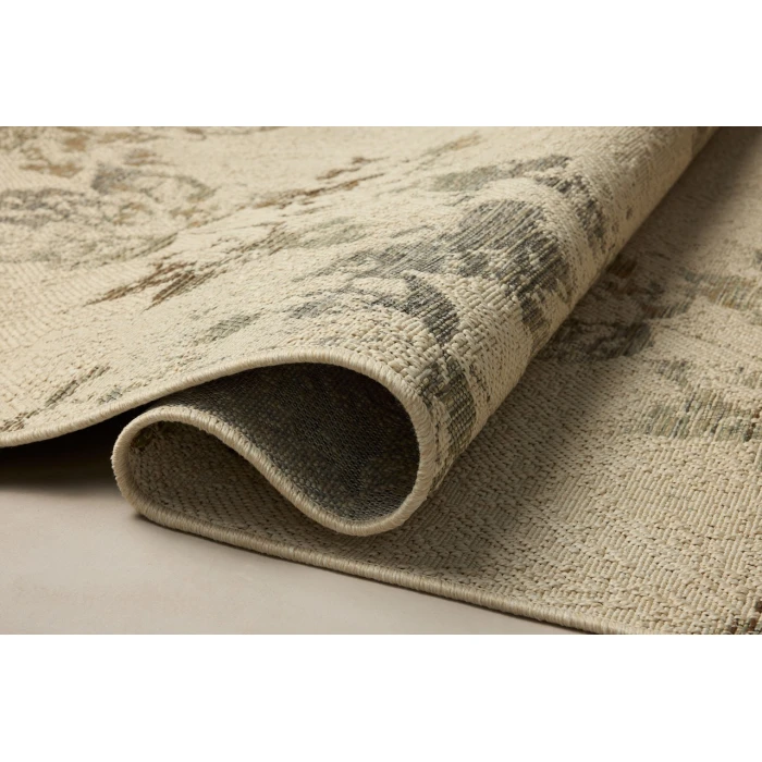 Loloi Saylor Ivory / Bark SAY-06 7ft.-6in. X 7ft.-6in. Round Rug