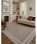 Chris Loves Julia x Loloi Scottie Fog / Ivory SCO-01 8ft.-6in. X 11ft.-6in. Rect. Rug