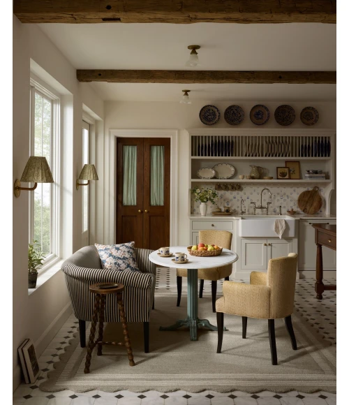 Chris Loves Julia x Loloi Scottie Fog / Ivory SCO-01 8ft.-6in. X 11ft.-6in. Rect. Rug