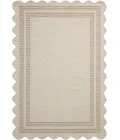 Chris Loves Julia x Loloi Scottie Ivory / Grey SCO-01 8ft.-6in. X 11ft.-6in. Rect. Rug