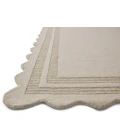 Chris Loves Julia x Loloi Scottie Ivory / Grey SCO-01 8ft.-6in. X 11ft.-6in. Rect. Rug