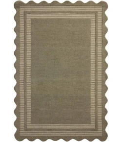 Chris Loves Julia x Loloi Scottie Olive / Pebble SCO-01 8ft.-6in. X 11ft.-6in. Rect. Rug