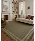 Chris Loves Julia x Loloi Scottie Olive / Pebble SCO-01 8ft.-6in. X 11ft.-6in. Rect. Rug
