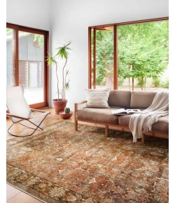 Loloi Sebastian SEB-01 RUST / TOBACCO Area Rug 2 ft. 5 in. X 7 ft. 8 in. Rectangle