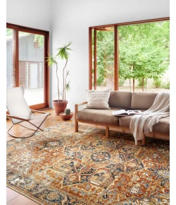 Loloi Sebastian SEB-03 RED / NAVY Area Rug 2 ft. 5 in. X 7 ft. 8 in. Rectangle