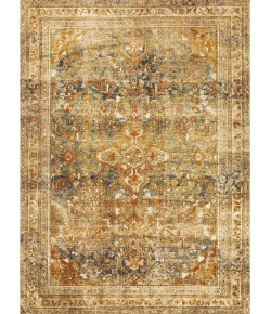 Loloi Sebastian SEB-04 LAGOON / SPICE Area Rug 2 ft. 5 in. X 7 ft. 8 in. Rectangle
