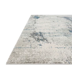 Loloi Sienne SIE-02 IVORY / OCEAN Area Rug 7 ft. 10 in. X 10 ft. 10 in. Rectangle