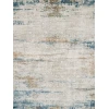 Loloi Sienne SIE-05 IVORY / AZURE Area Rug 2 ft. 7 in. X 12 ft. 0 in. Rectangle