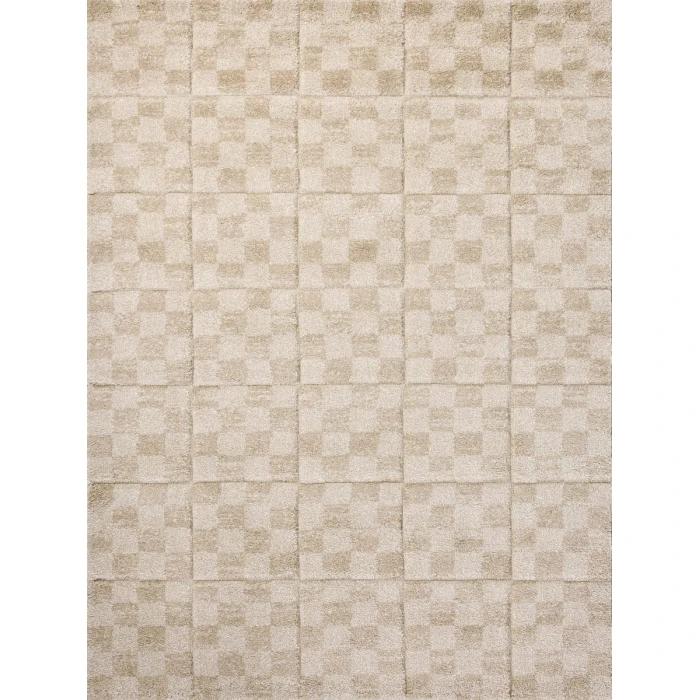 Loloi Silas Oatmeal / Sand SLA-01 18 in. X 18 in. Sample Rug