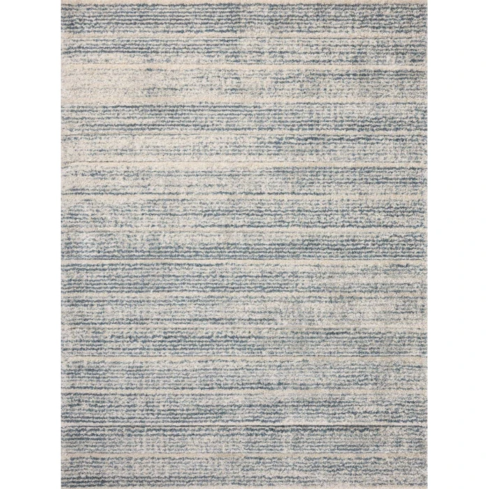 Loloi Silas Oatmeal / Blue SLA-03 7 ft. 10 in. X 10 ft. Rectangle Rug