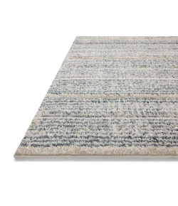 Loloi Silas Oatmeal / Blue SLA-03 2 ft. 7 in. X 4 ft. Rectangle Rug
