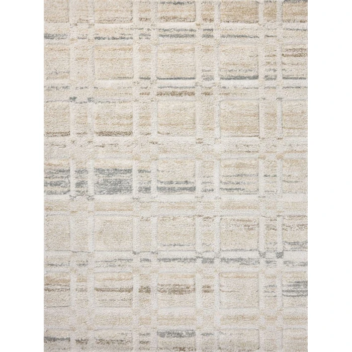 Loloi Silas Bone / Multi SLA-04 18 in. X 18 in. Sample Rug