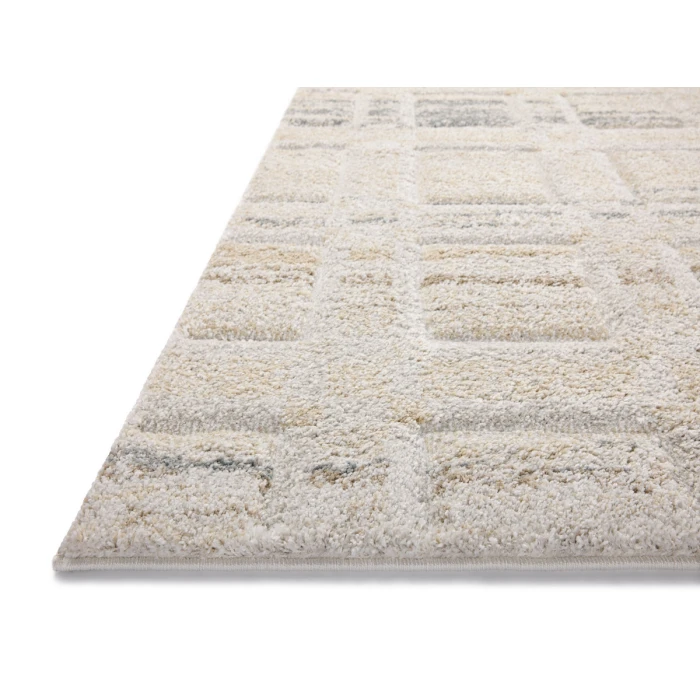 Loloi Silas Bone / Multi SLA-04 18 in. X 18 in. Sample Rug