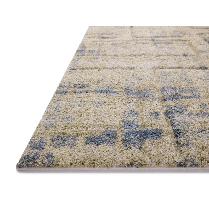 Loloi Silas Blue / Multi SLA-05 3 ft. 7 in. X 5 ft. 7 in. Rectangle Rug