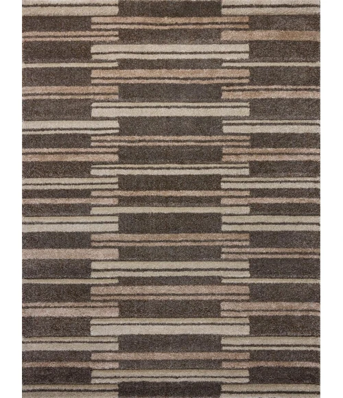 Loloi Silas Mocha / Champagne SLA-08 5 ft. 3 in. X 7 ft. 8 in. Rectangle Rug