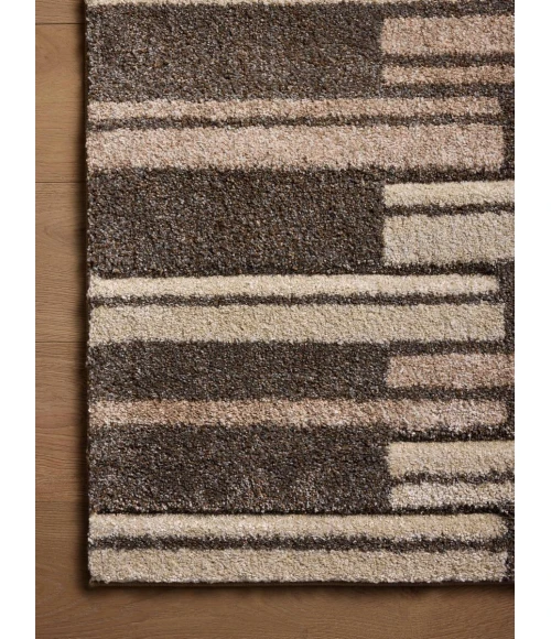 Loloi Silas Mocha / Champagne SLA-08 5 ft. 3 in. X 7 ft. 8 in. Rectangle Rug