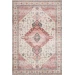 Loloi Skye SKY-02 IVORY / BERRY Area Rug 9 ft. 0 in. X 12 ft. 0 in. Rectangle