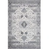 Loloi Skye SKY-02 SILVER / GREY Area Rug 3 ft. 6 in. X 5 ft. 6 in. Rectangle