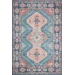 Loloi Skye SKY-03 TURQUOISE / TERRACOTTA Area Rug 9 ft. 0 in. X 12 ft. 0 in. Rectangle